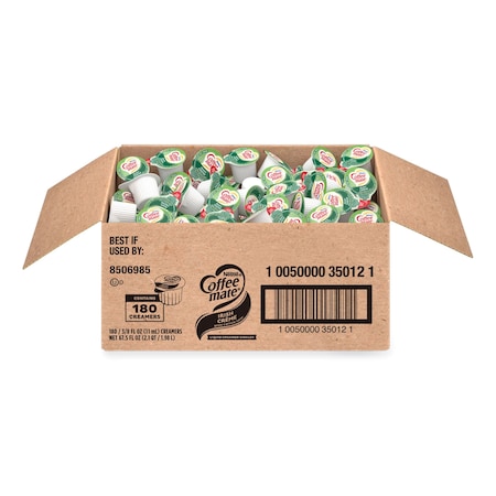 Coffee Mate Bulk Liquid Coffee Creamer, Irish Creme, 0.38 oz, 180PK 35012CT